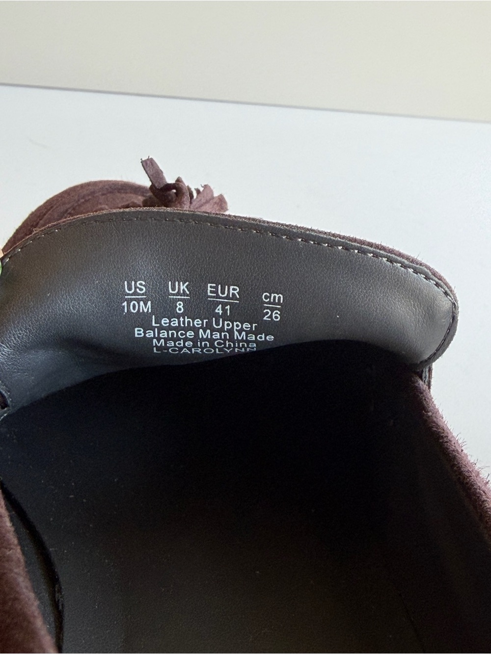 Franco Sarto Carolyn Tassel Loafer - Hickory Dark Brown Size 10 Women’s - Picture 9 of 9